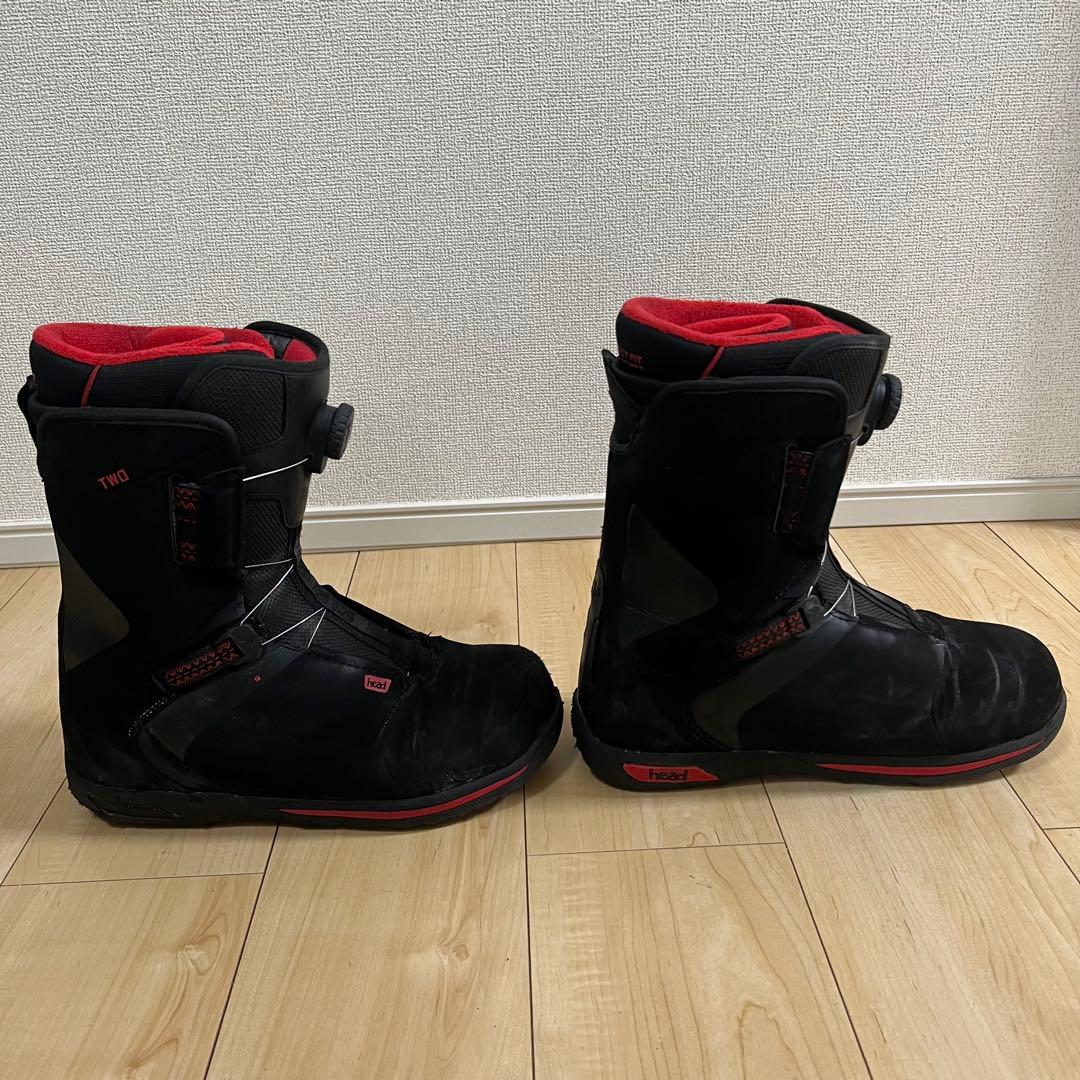 【即日発送】head スノボブーツ　TWO BOA ツーボア　28.0cm
