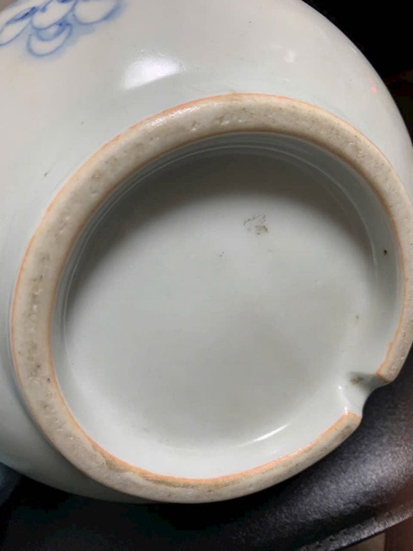 江戸時代　青白磁の動物装飾瓶