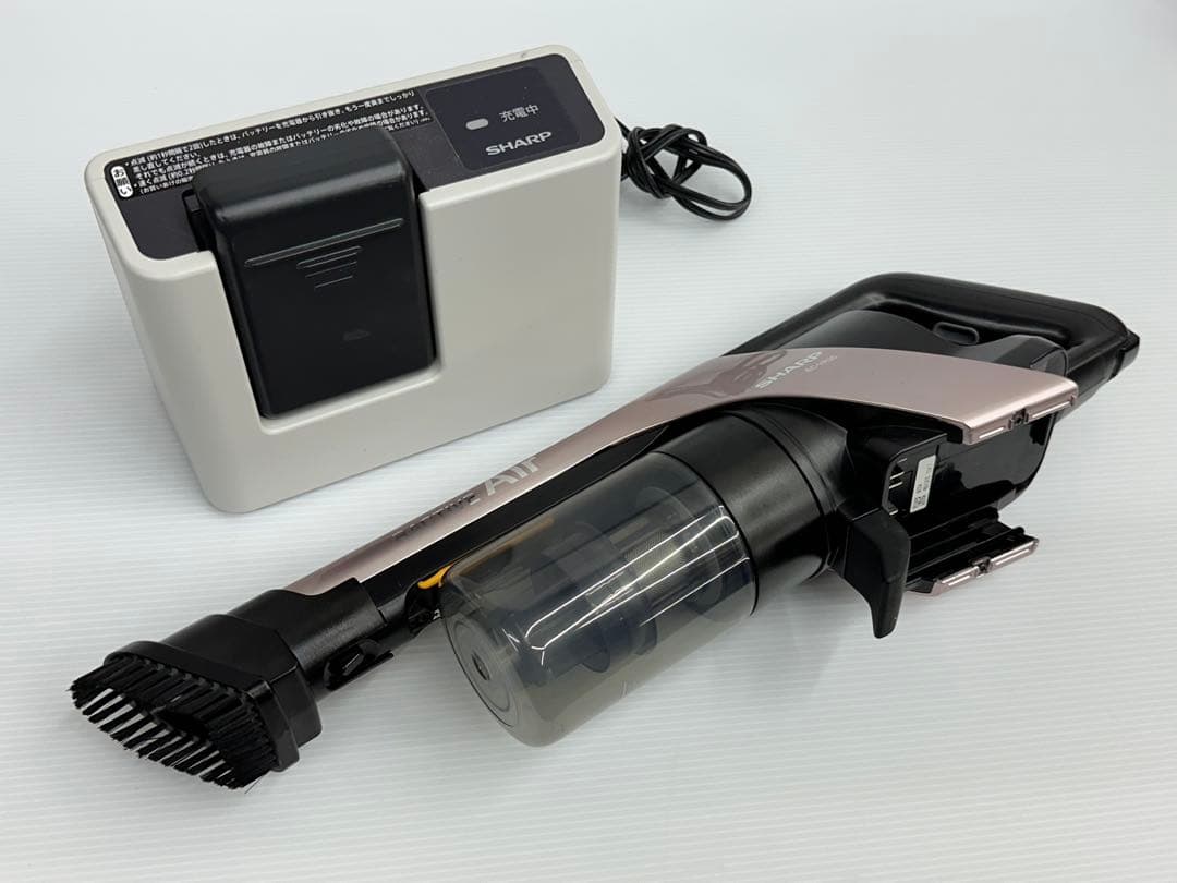 中古　2020年製　動作保証　掃除機　シャープ　EC-VR3S-N 充電器セット
