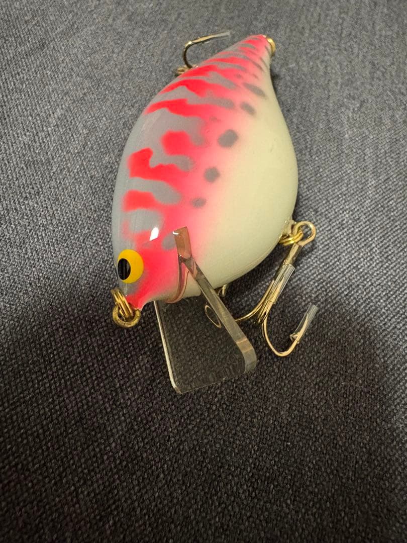 バルサ50クランクベイトオリジナルグレーコーチ　則サイン入