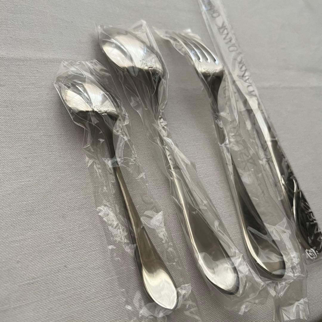 ダンスク DANSK リーフ LEAF ディナーカトラリーセット 20本 ナイフ