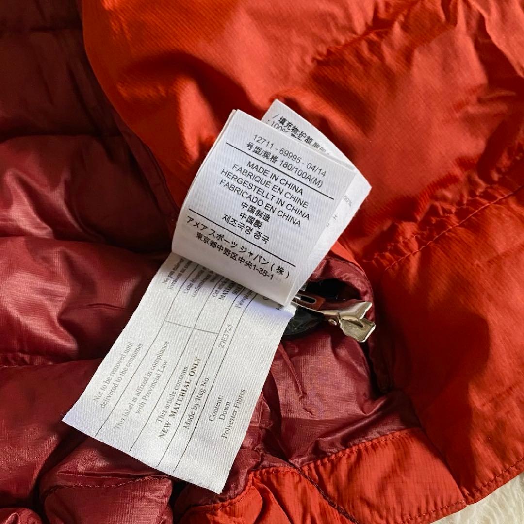 アークテリクス　セリウムダウンジャケット　希少カラー　オレンジ　M