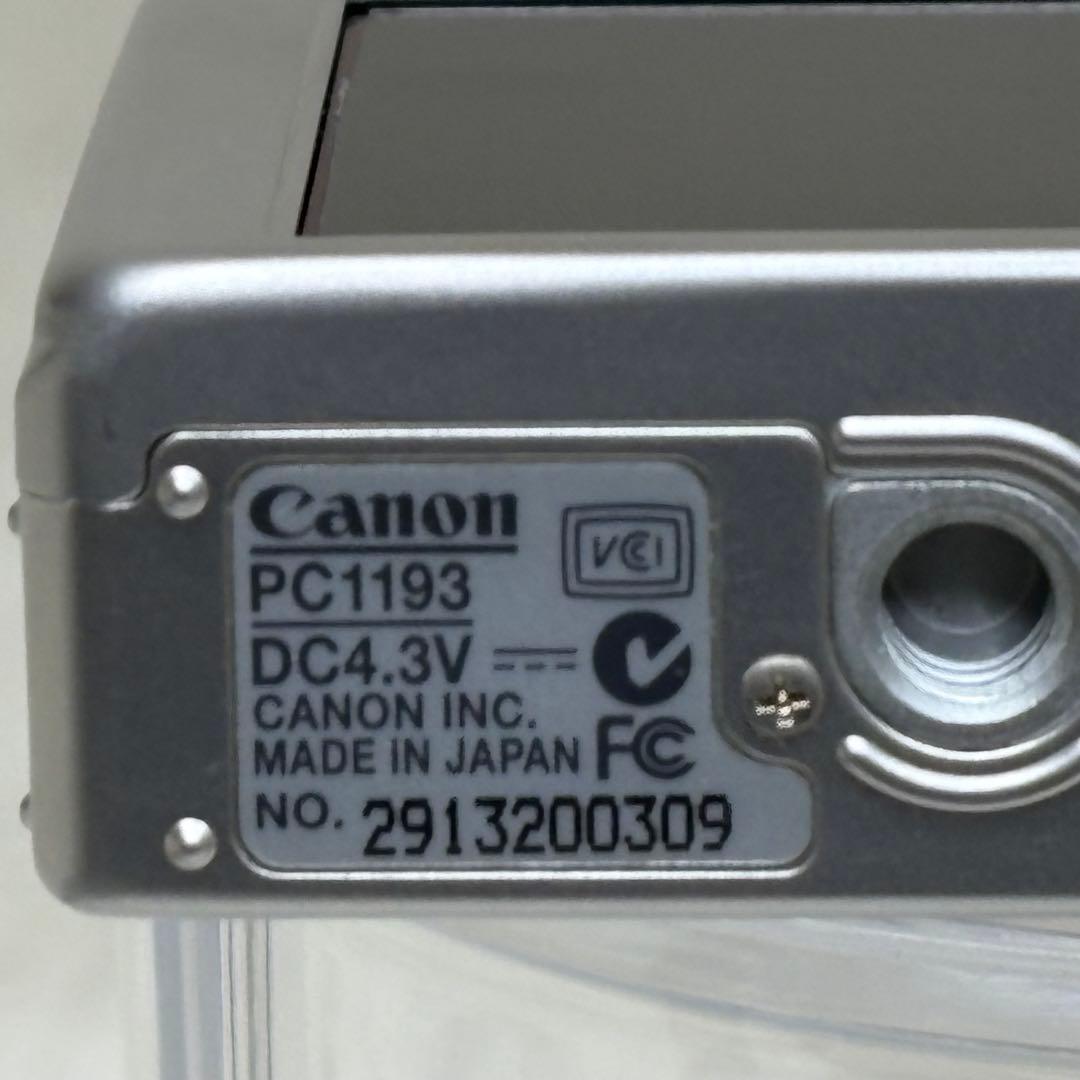 Canon カメラ　IXY 70 PC1193 シルバー コンデジ　動作品