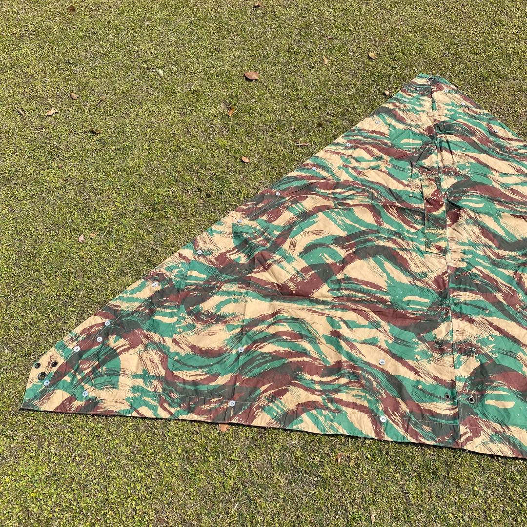 Y*4様 【入手困難】フランス軍幕　M51　リザードカモ　ツェルトバーン　4枚セ