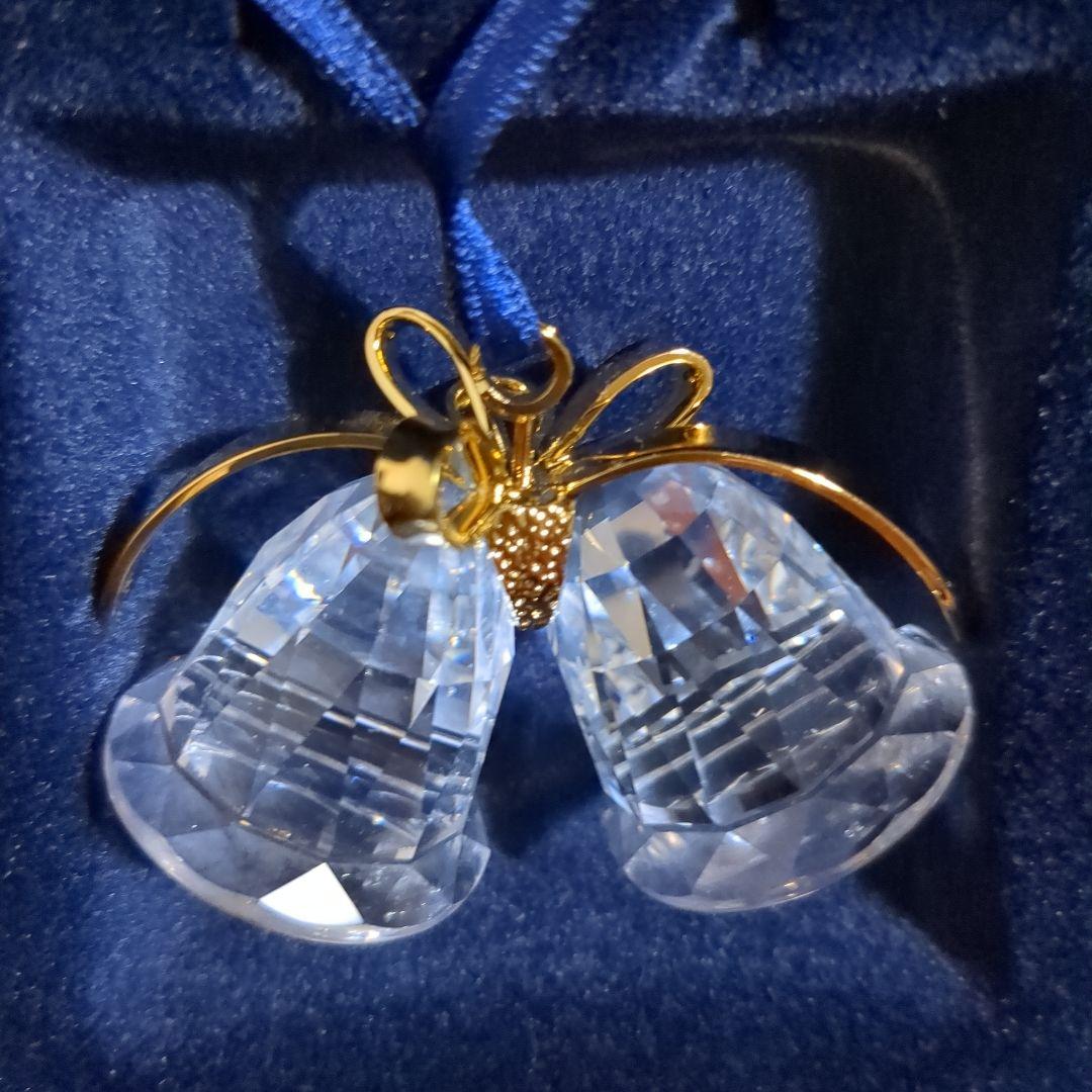 スワロフスキー☆クリスマスオーナメントベル