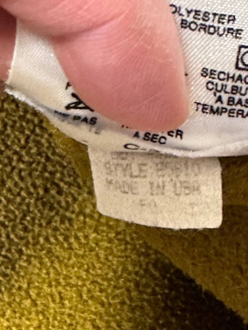 90’s パタゴニア シンチラ プルオーバー 色ブロンズ サイズM