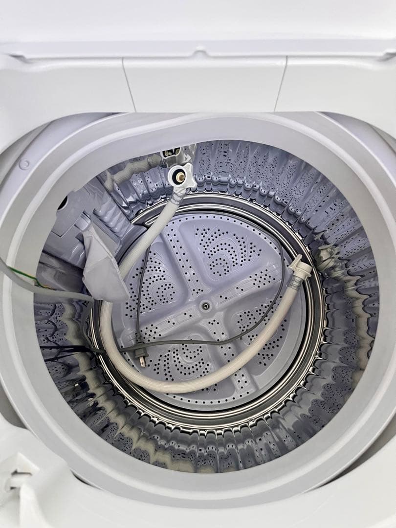 ②【送料無料】SHARP 洗濯機 7kg ES-GE7G-W 2023年製