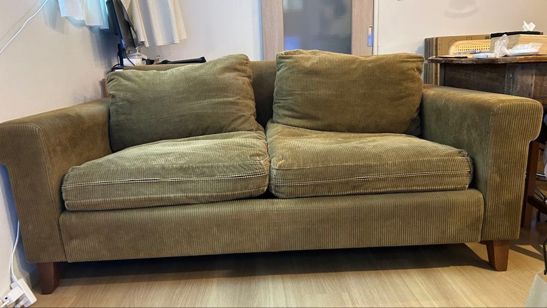 【さらにお値下げしました】TRUCK FURNITURE 2人掛けソファ