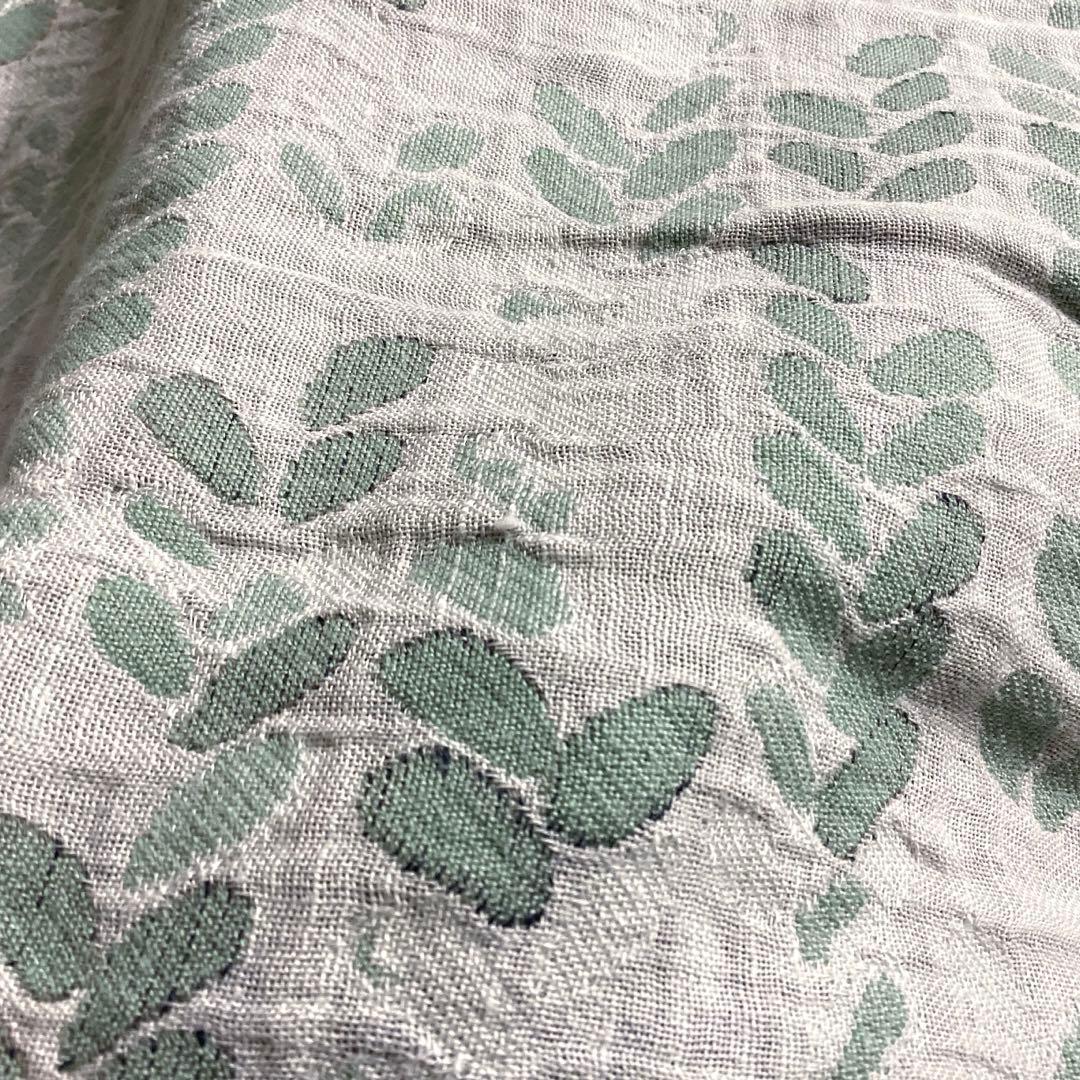 希少【Woven Wings】美しい色彩　ベビーラップ　サイズ5 リネン混