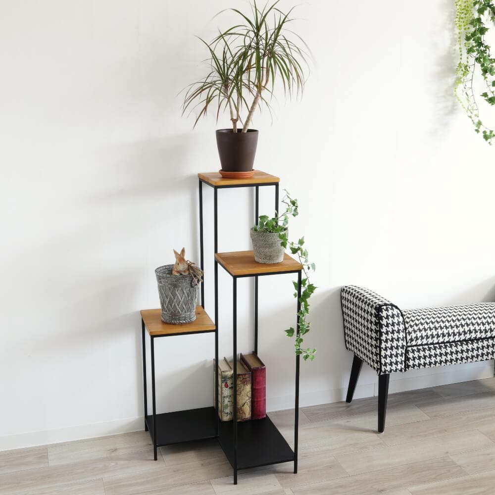 L字スタンド ディスプレイ台 3段