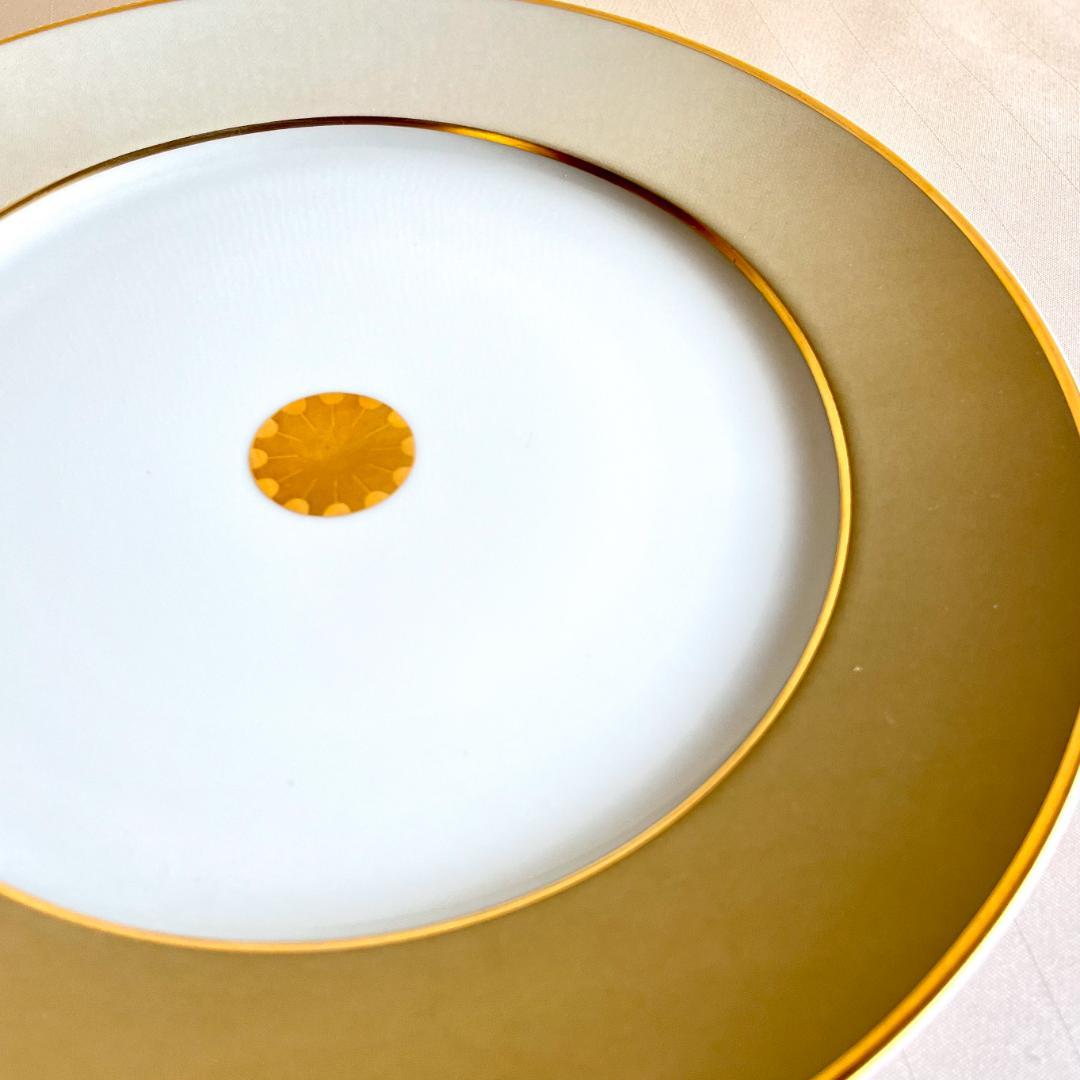 ★新品未使用 ★フランス製シャビーシックなディナープレート 4枚