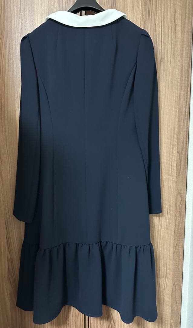 Rene ルネ　白襟ワンピース 38 ★1回着用