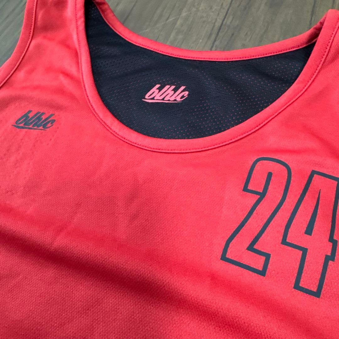ballaholic リバーシブルタンクトップ　赤黒L