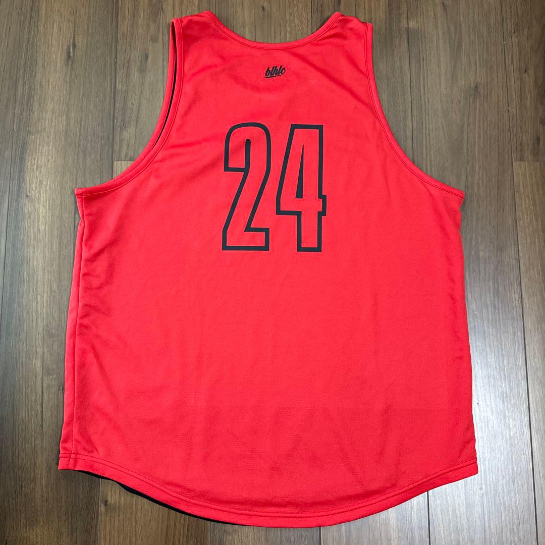 ballaholic リバーシブルタンクトップ　赤黒L