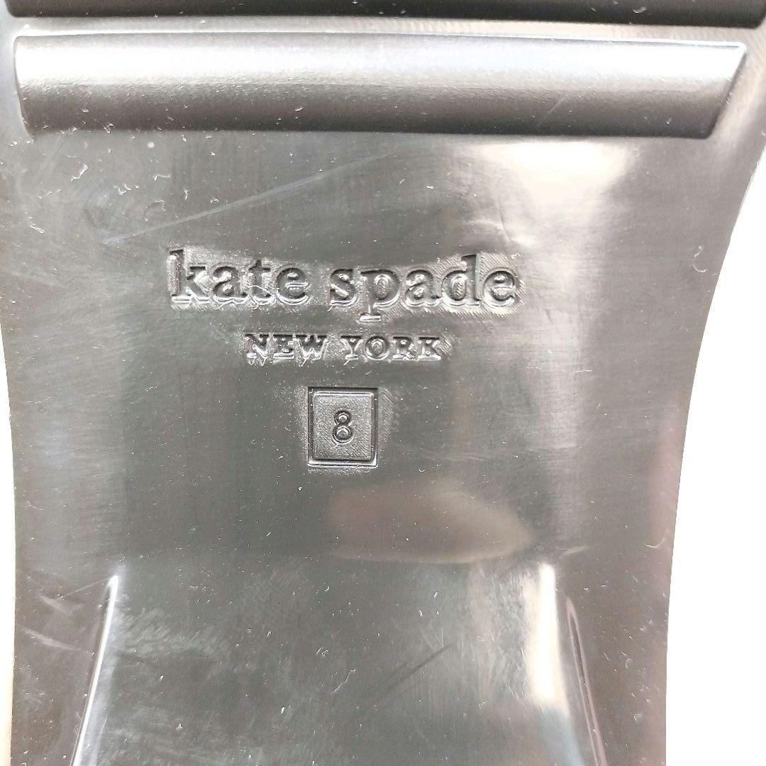 ✨️極美品✨️ ケイトスペードニューヨーク パドル パール レインブーツ 25
