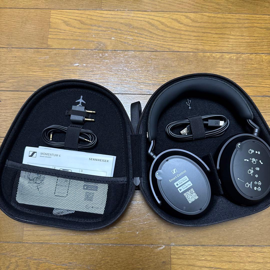 ￼【美品】SENNHEISER MOMENTUM 4 ワイヤレス ヘッドホン