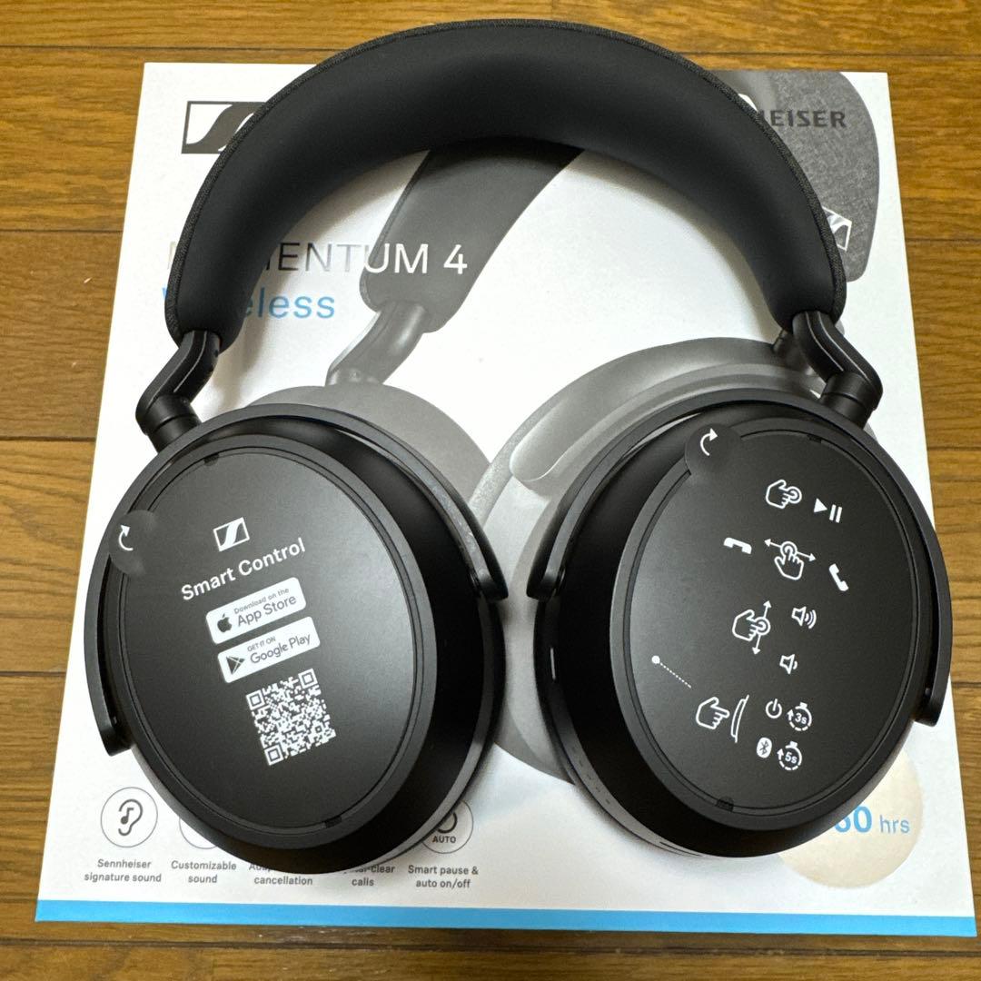 ￼【美品】SENNHEISER MOMENTUM 4 ワイヤレス ヘッドホン