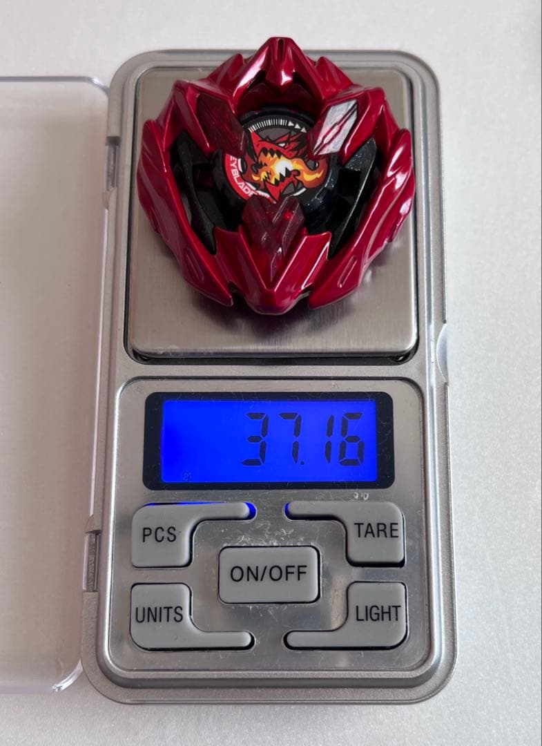 ベイブレードX ドランバスター メタルコートレッド ブレードのみ