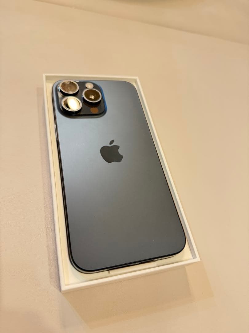 【美品・即発送】iPhone15 Pro Max 512GB ブルーチタニウム