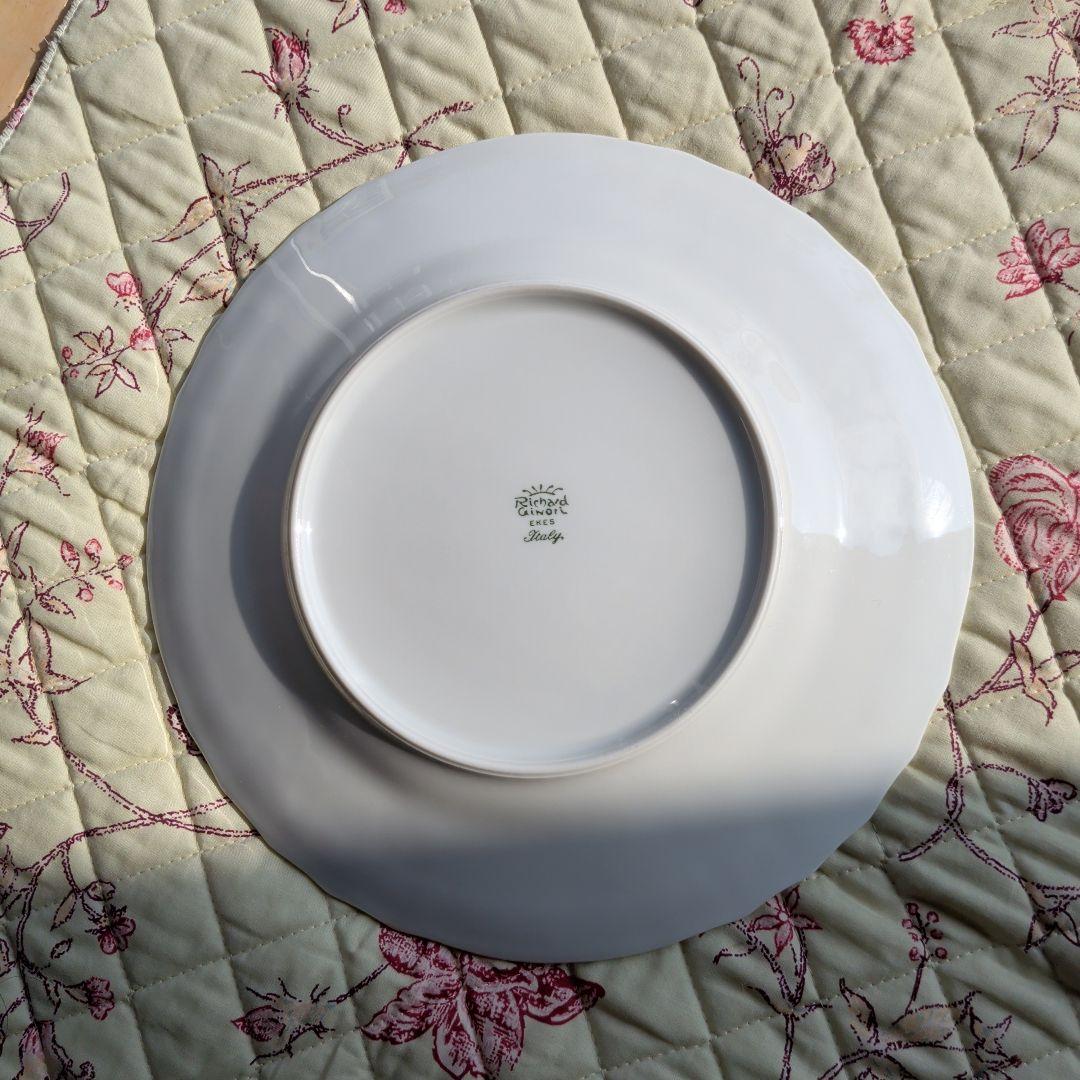 ジノリ新品ベッキホワイト　26cmプレート