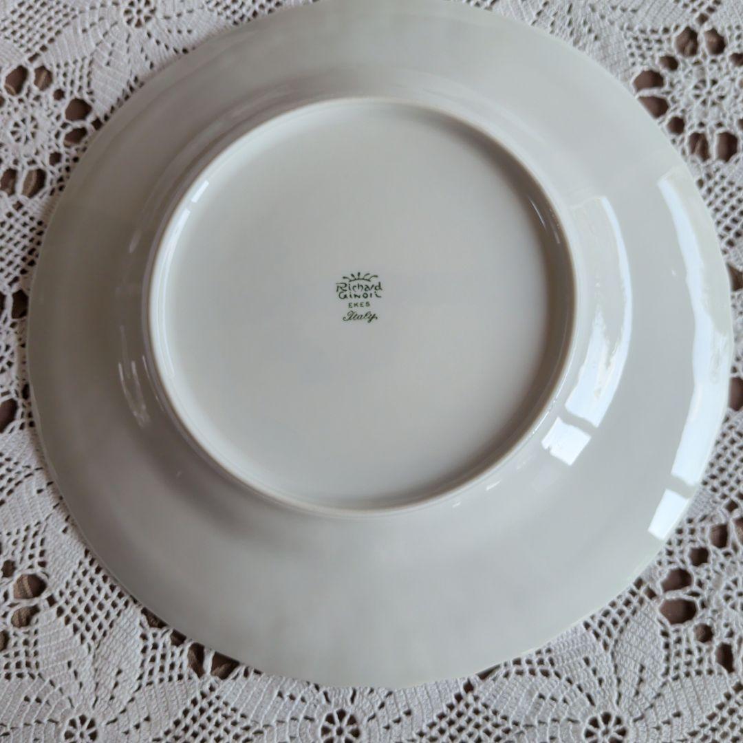 ジノリ新品ベッキホワイト　26cmプレート