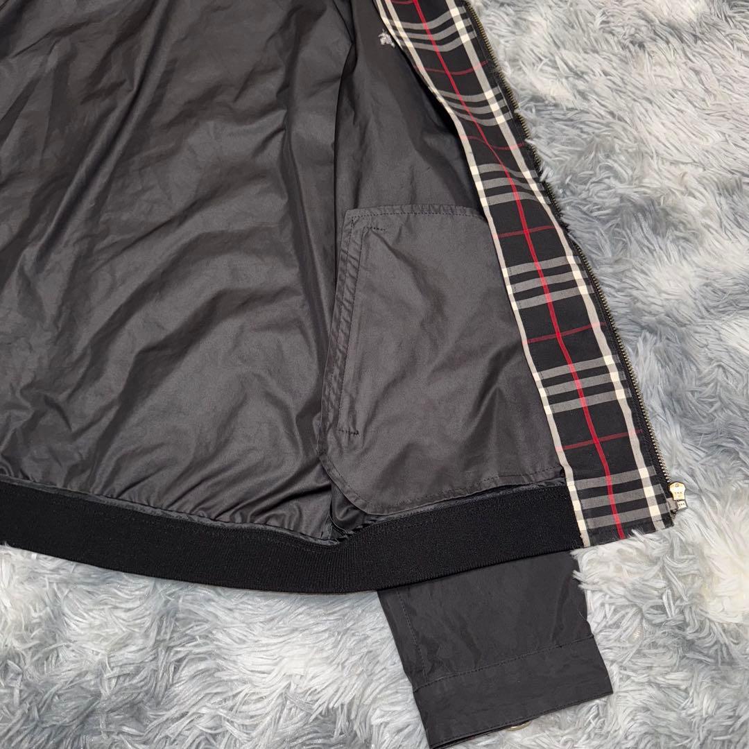 BURBERRY BLACK LABEL ノバチェック ナイロンジャケット