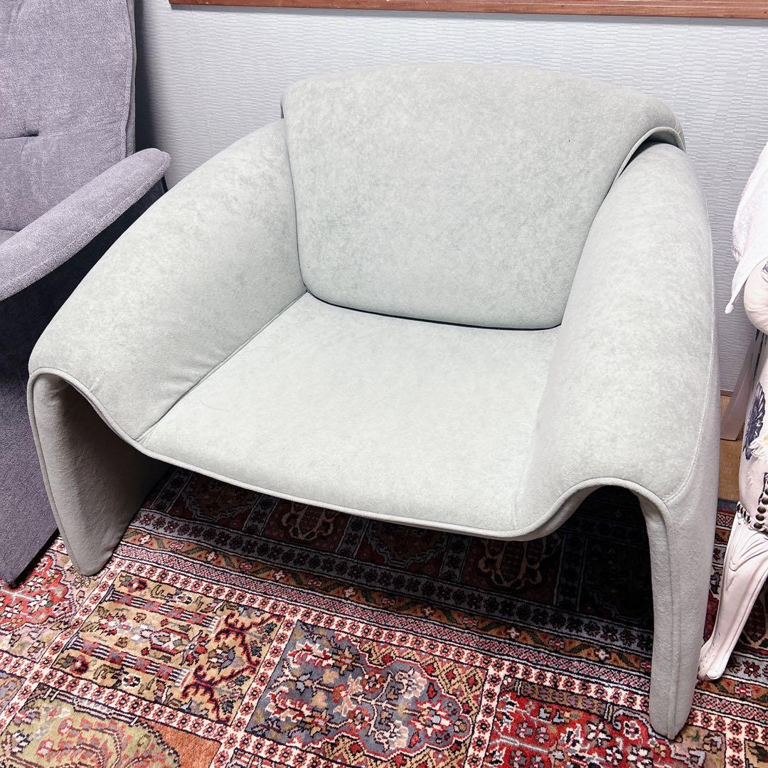 韓国　1人がけソファ　デザイナー家具　モリー