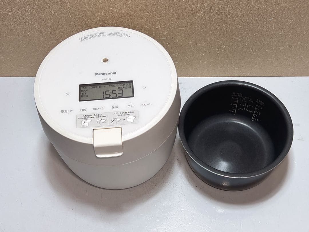 Panasonic SR-NB102 IH炊飯器 ホワイト パナソニック