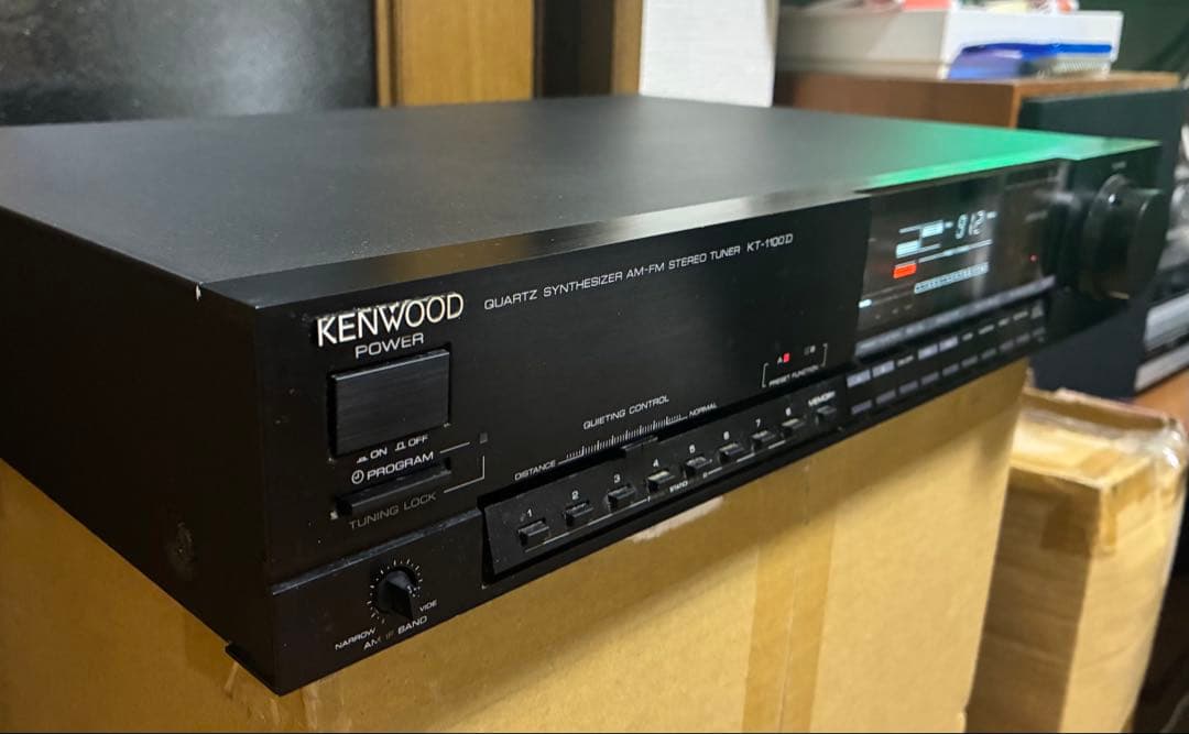 【完動・美品・名機　定価82,280円】KT1100D チューナー　ケンウッド