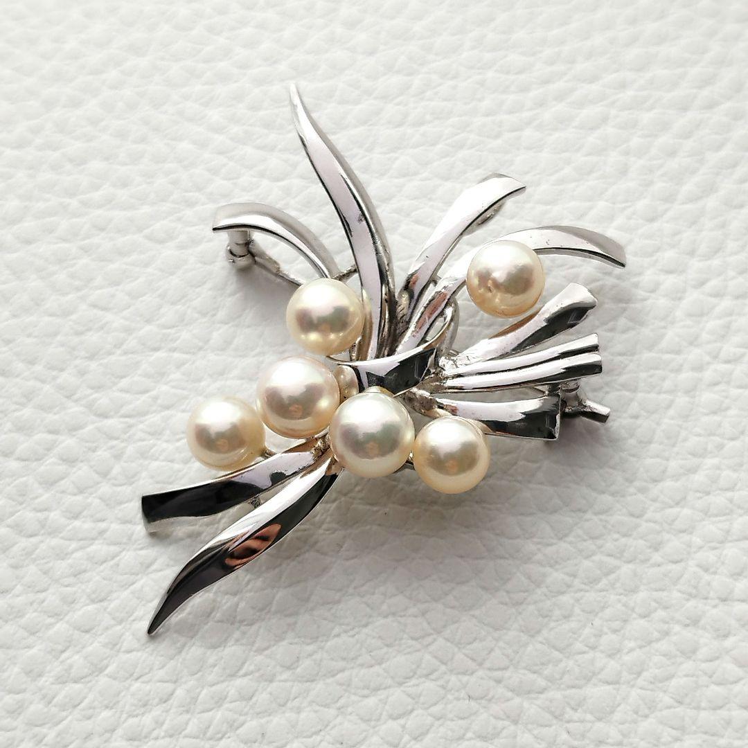 ミキモト真珠島　ブローチ・ペンダントトップ　2way　パール6.0〜7.0mm