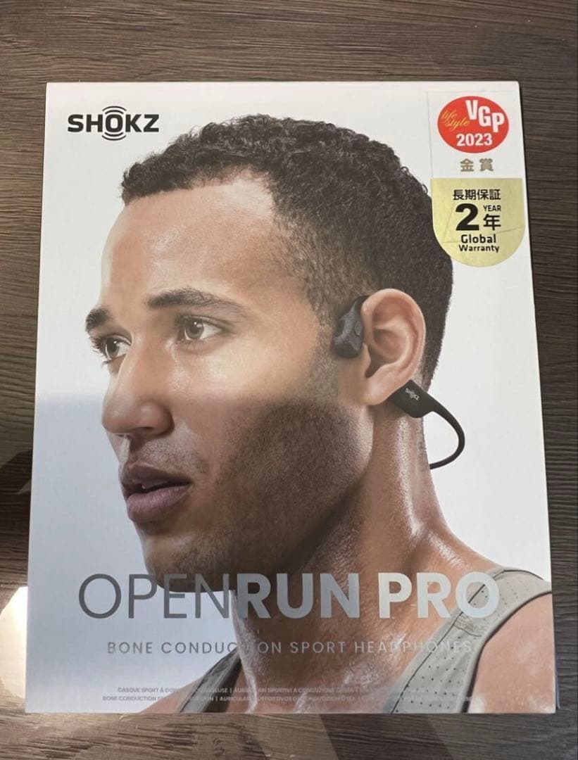 SHOKZ OPENRUN PRO 骨伝導イヤホン