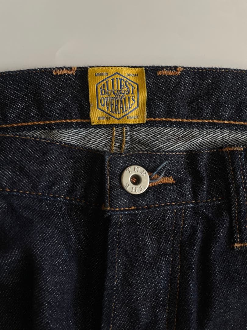 The Bluest Overalls Reiwa Denim ユニオン W36