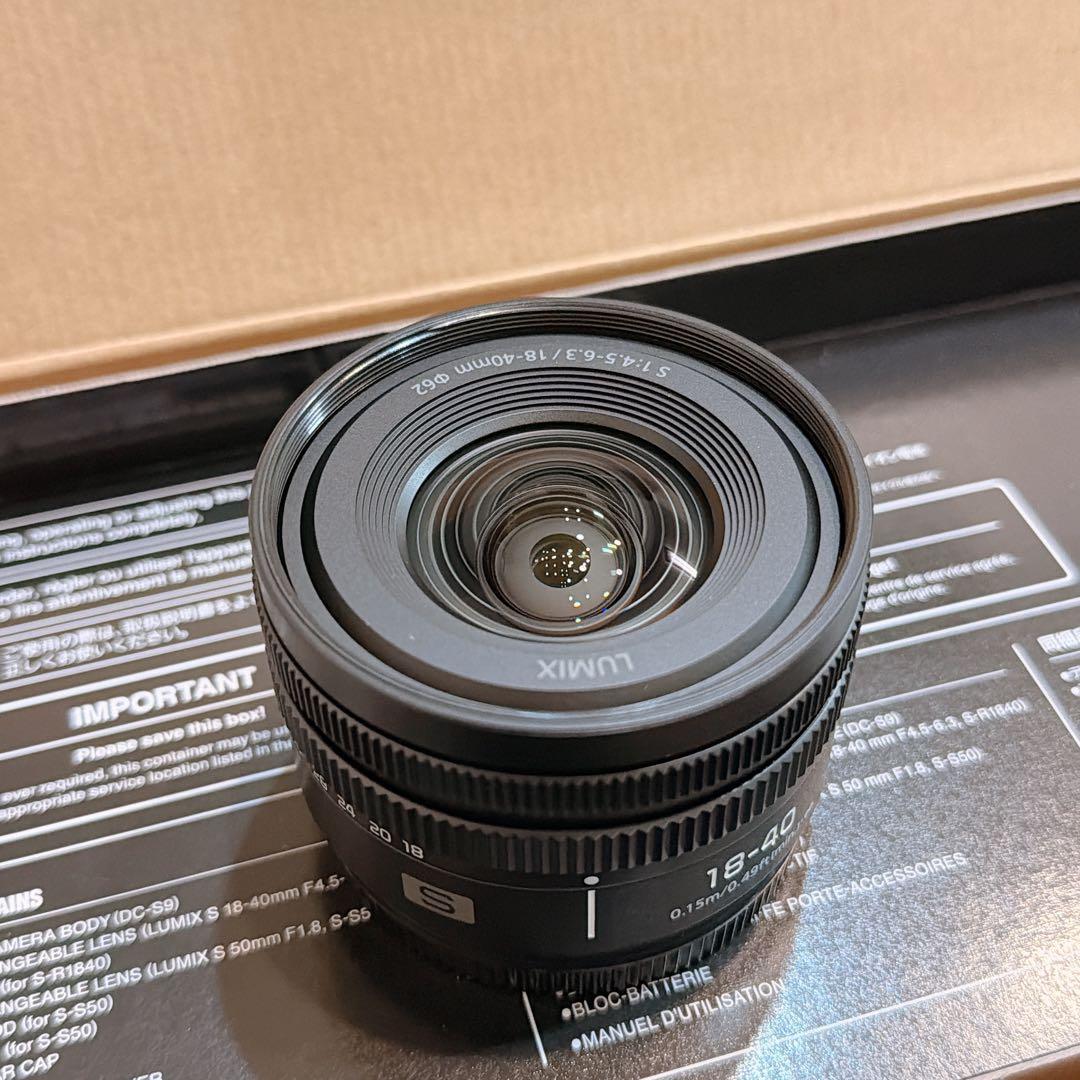 新品☆Panasonic LUMIX S 18-40mm ズームレンズ