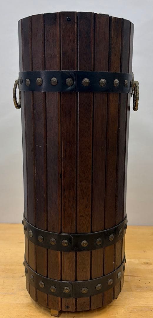 Karimoku カリモク 木製傘立て ダークブラウン