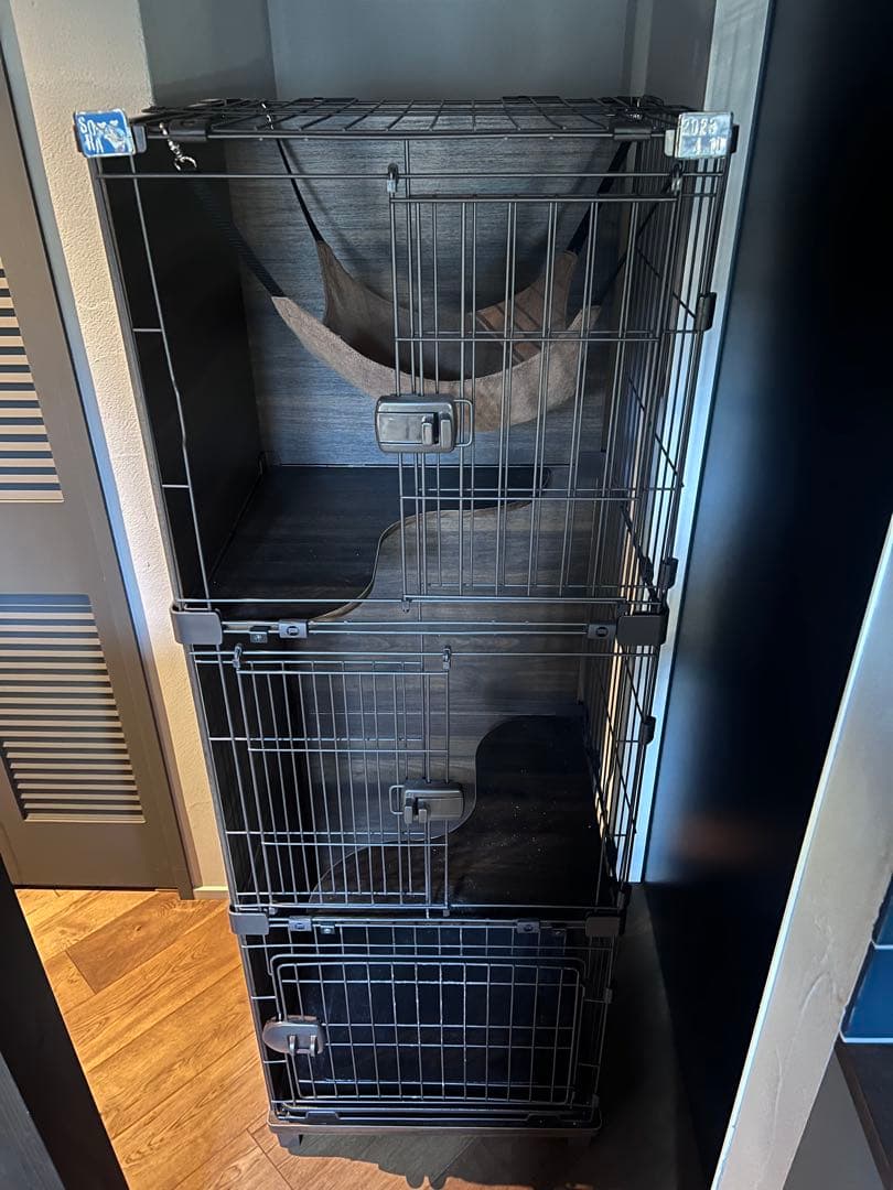 アイリス　キャットゲージ 3段　スリムタイプ