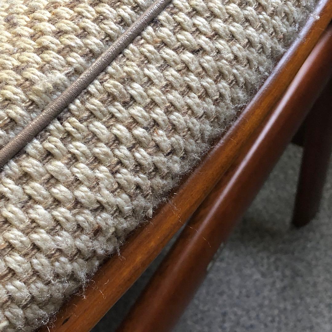 カリモク ワッフル シングルソファ ヴィンテージ