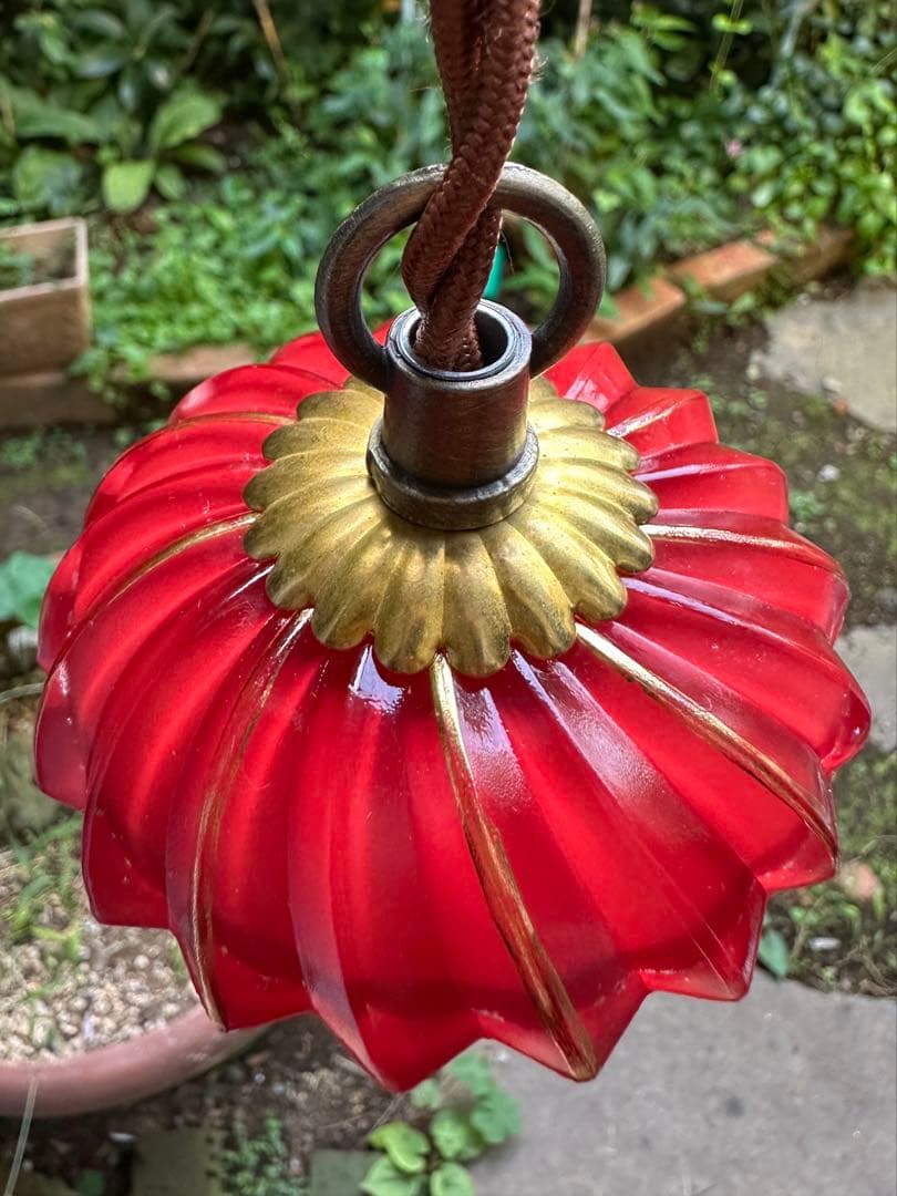 ＊ひーこページです＊ ① 『クランベリーガラスの可愛いアトリエランプ＊』