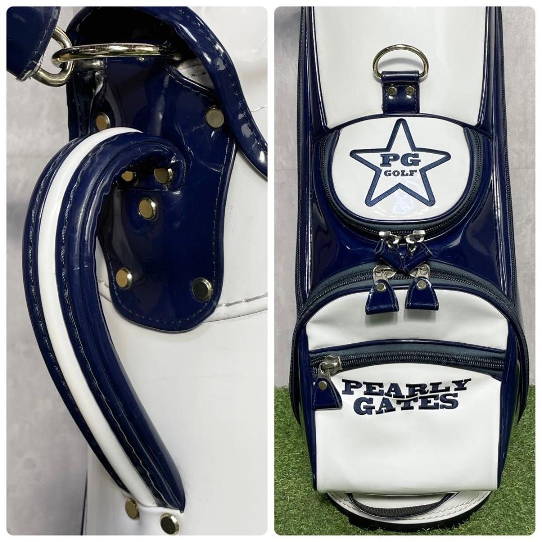 【大人気】PEARLY GATES パーリーゲイツ キャディバッグ ゴルフバッグ