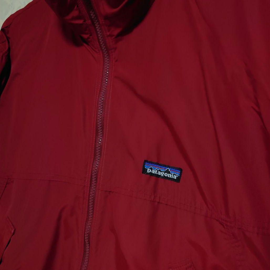 90s patagonia シェルドシンチラ ジャケット　Mサイズ　ワイン
