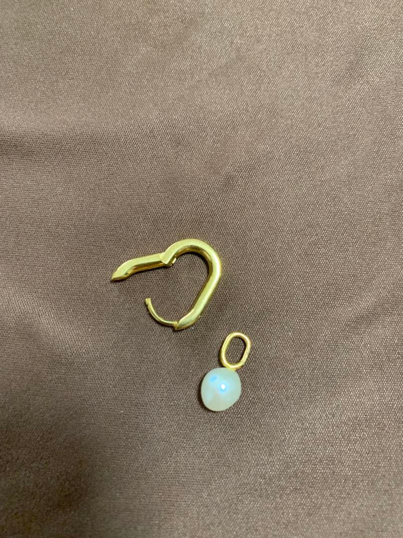 マリアブラック MARIA BLACK ピアス　パール　ゴールド　箱無し