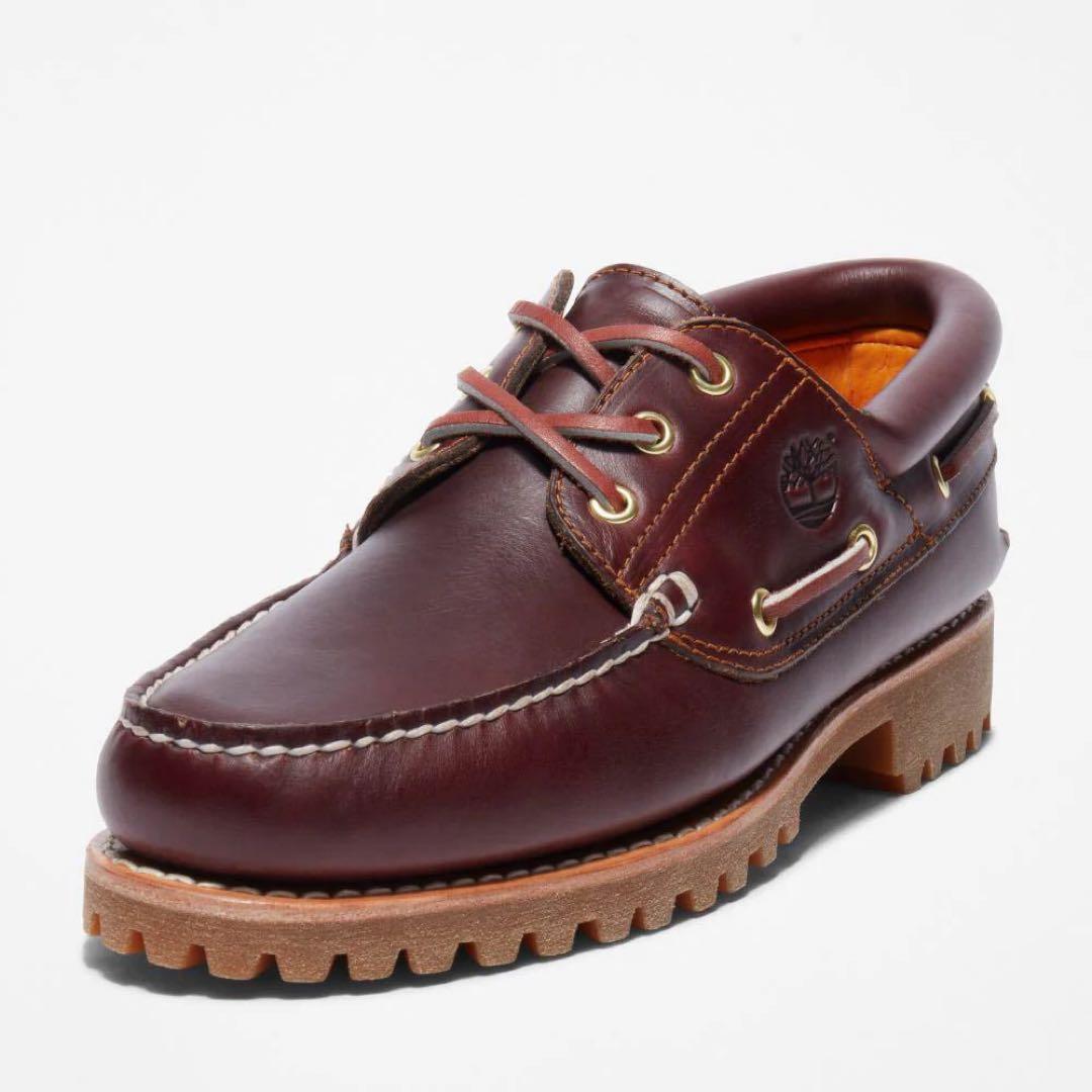 【9H】Timberland 3-Eye Classic Lug バーガンディ