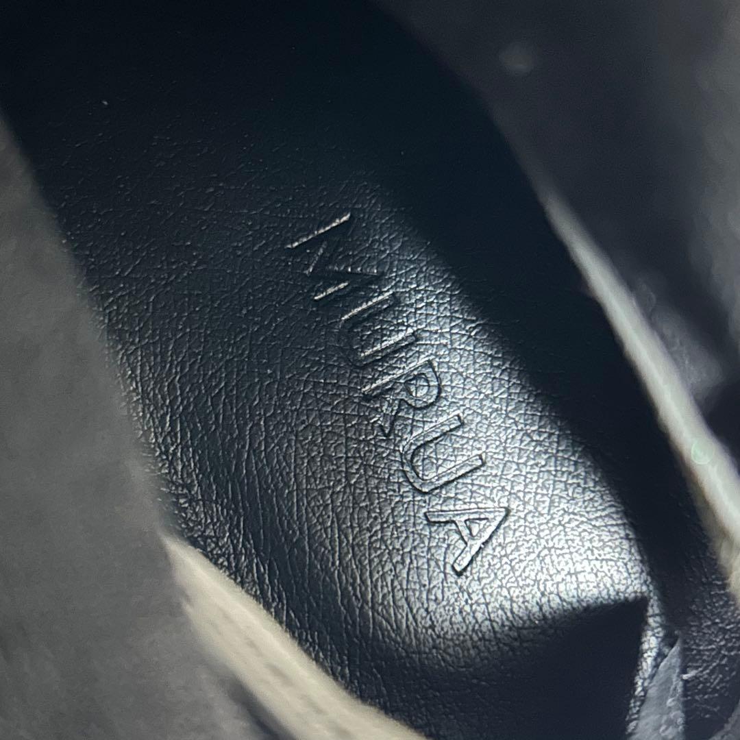 MURUA ムルーア プラットフォームスエードブーツ　バックジップ　22.5cm