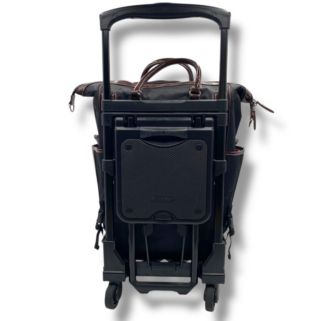 希少✨️SWANY スワニー　ルーマII　キャリーバッグ　座面付き　4輪キャスター