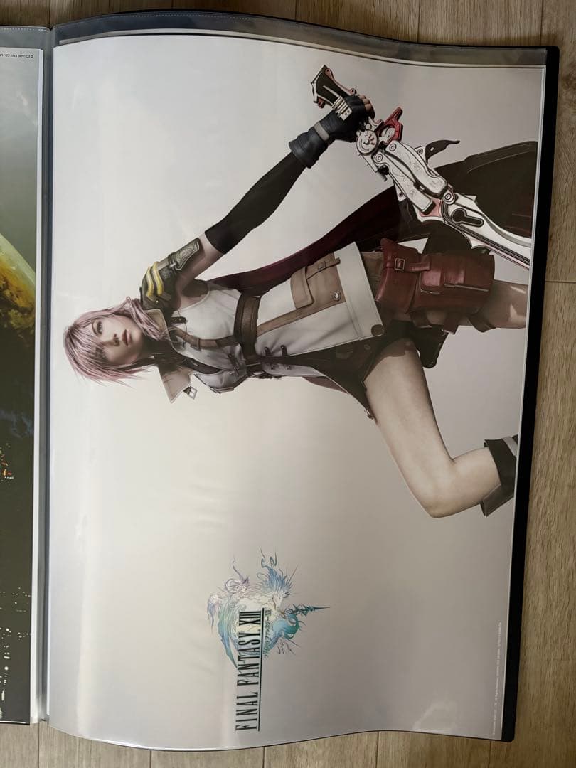 FINAL FANTASY XIII 等ポスター　7枚セット　クリアファイル付き