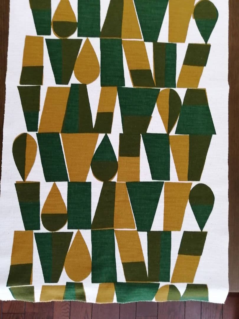 【フォロワー500名様突破記念限定値下げ】柚木沙弥郎　シルクスクリーン　手捺染布