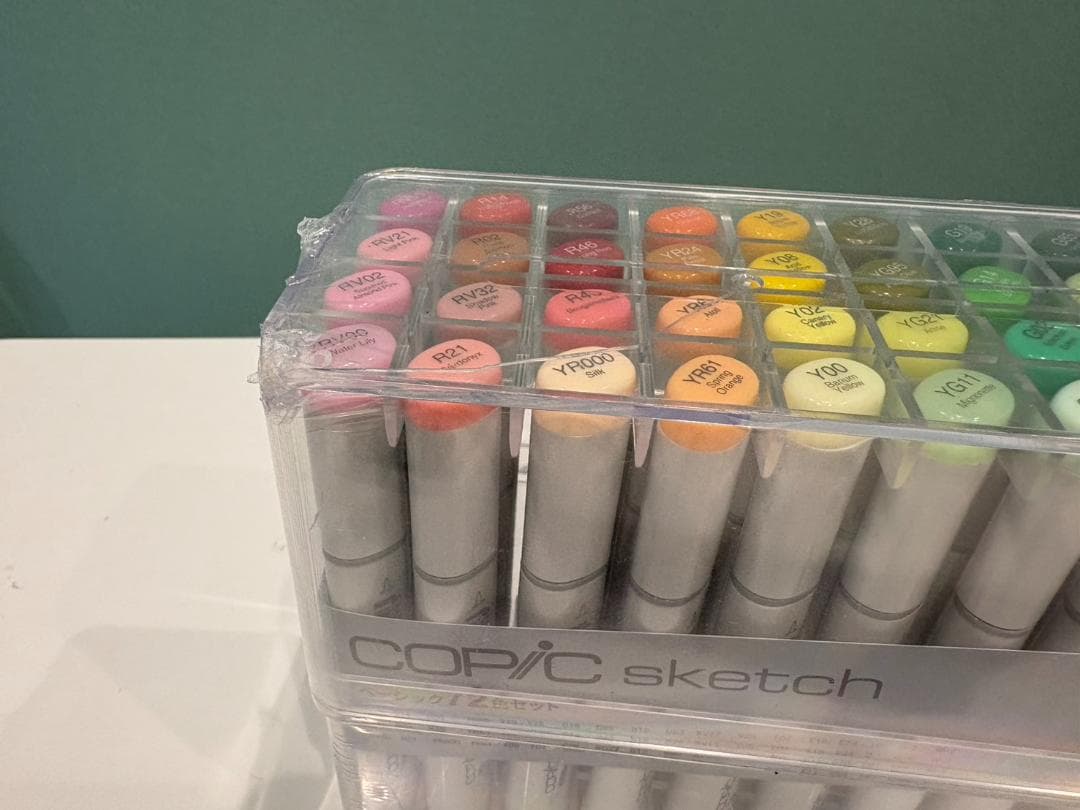 新品未使用(ケース割れ）！Too コピック スケッチ ベーシック 72色セット