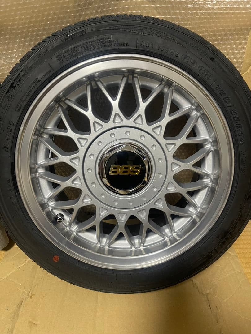 BBS ホイール14インチ 6.0J +38 4H 100