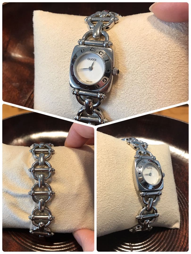 【掲載終了】GUCCI ホースビット ブレスレットウォッチ　6400L