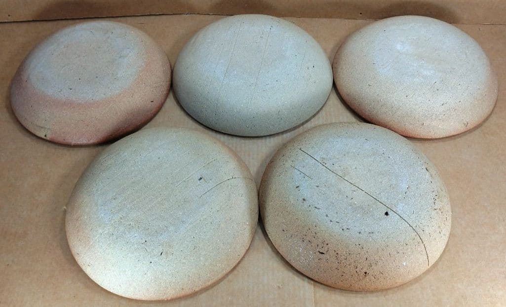 濱田庄司(浜田庄司) 絵皿(五枚一組）栞 共箱【本物保証】益子焼 人間国宝 民藝