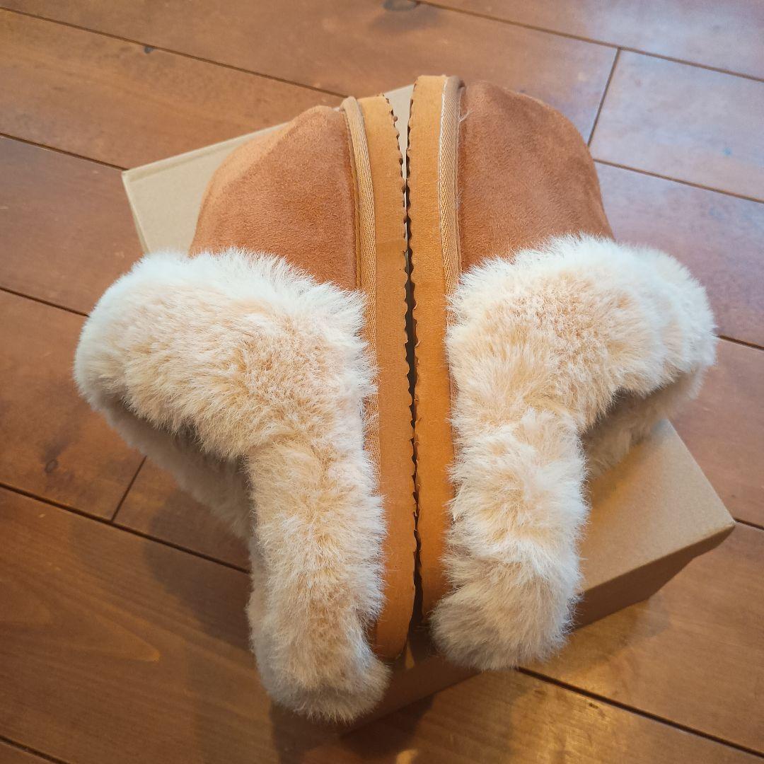 つみき　美品 ソール減り無しラクバキ ファーサボサイズM rakubaki